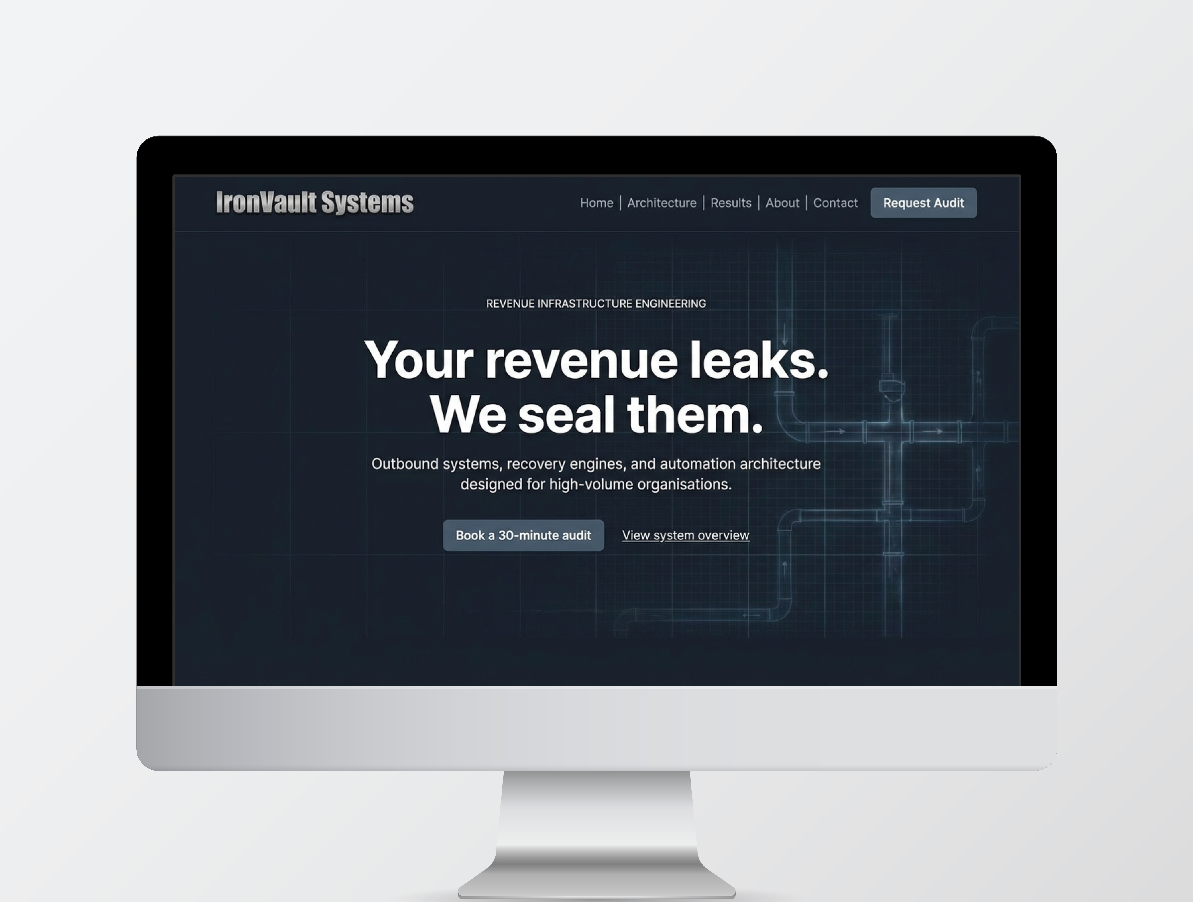 IronVault Systems - Website by Stacked Marketing